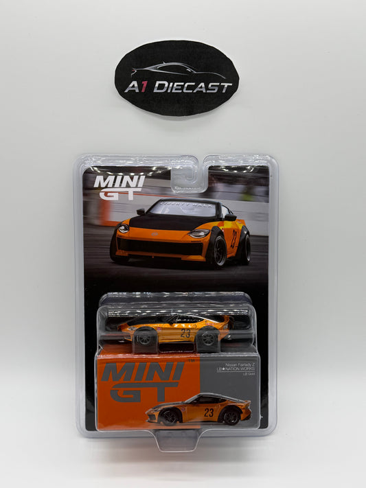 Mini GT Nissan Fairlady Z LB Nation Works   MGT00782-BL