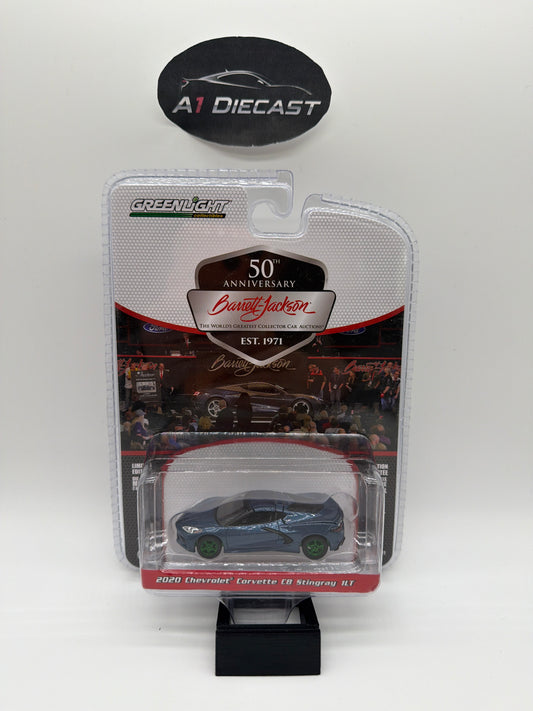 Greenlight Barrett-Jackson 50th Anniversary 2020 Chevrolet Corvette C8 Stingray 1LT Chase