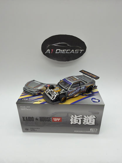 Kaido House Mini GT Nissan SilviaS13-R Kaido Drift V1 CHASE //235
