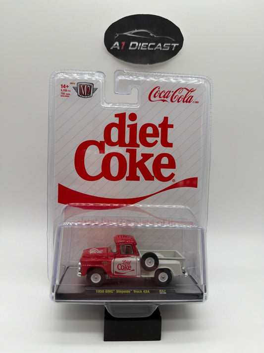 M2 Machines Diet Coke 1958 GMC Stepside Truck 4x4