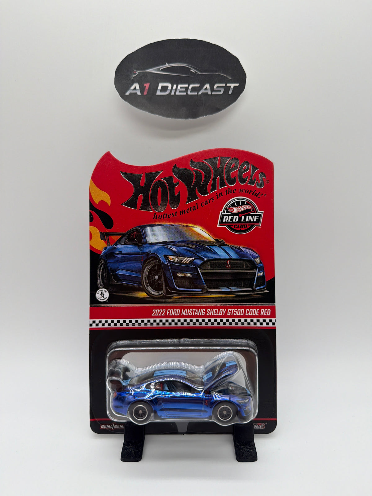 Hot Wheels Red Line Club 2022 Ford Mustang Shelby GT500 Code Red