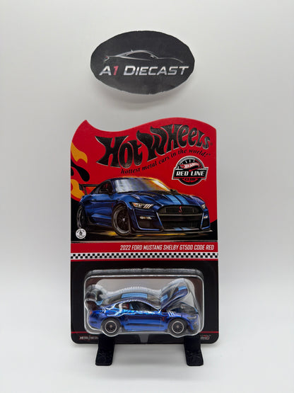 Hot Wheels Red Line Club 2022 Ford Mustang Shelby GT500 Code Red