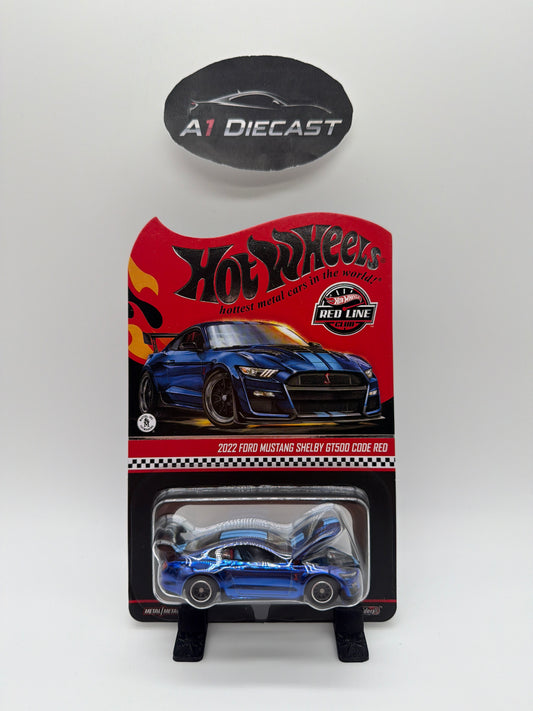 Hot Wheels Red Line Club 2022 Ford Mustang Shelby GT500 Code Red