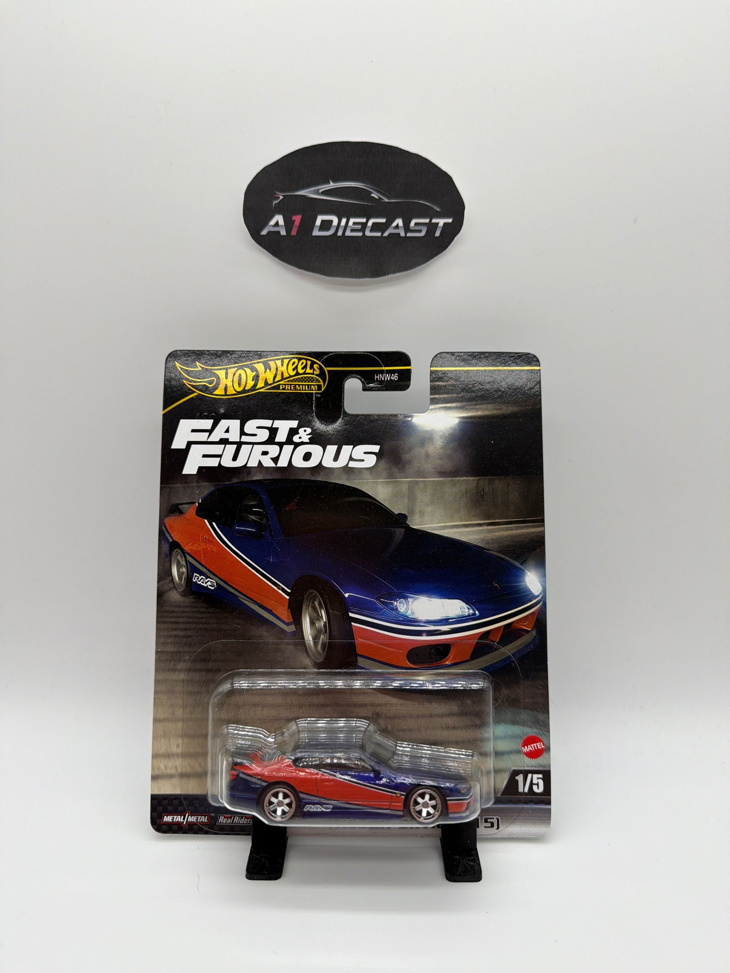 Hot Wheels Premium Fast & Furious Nissan Silvia (S15)