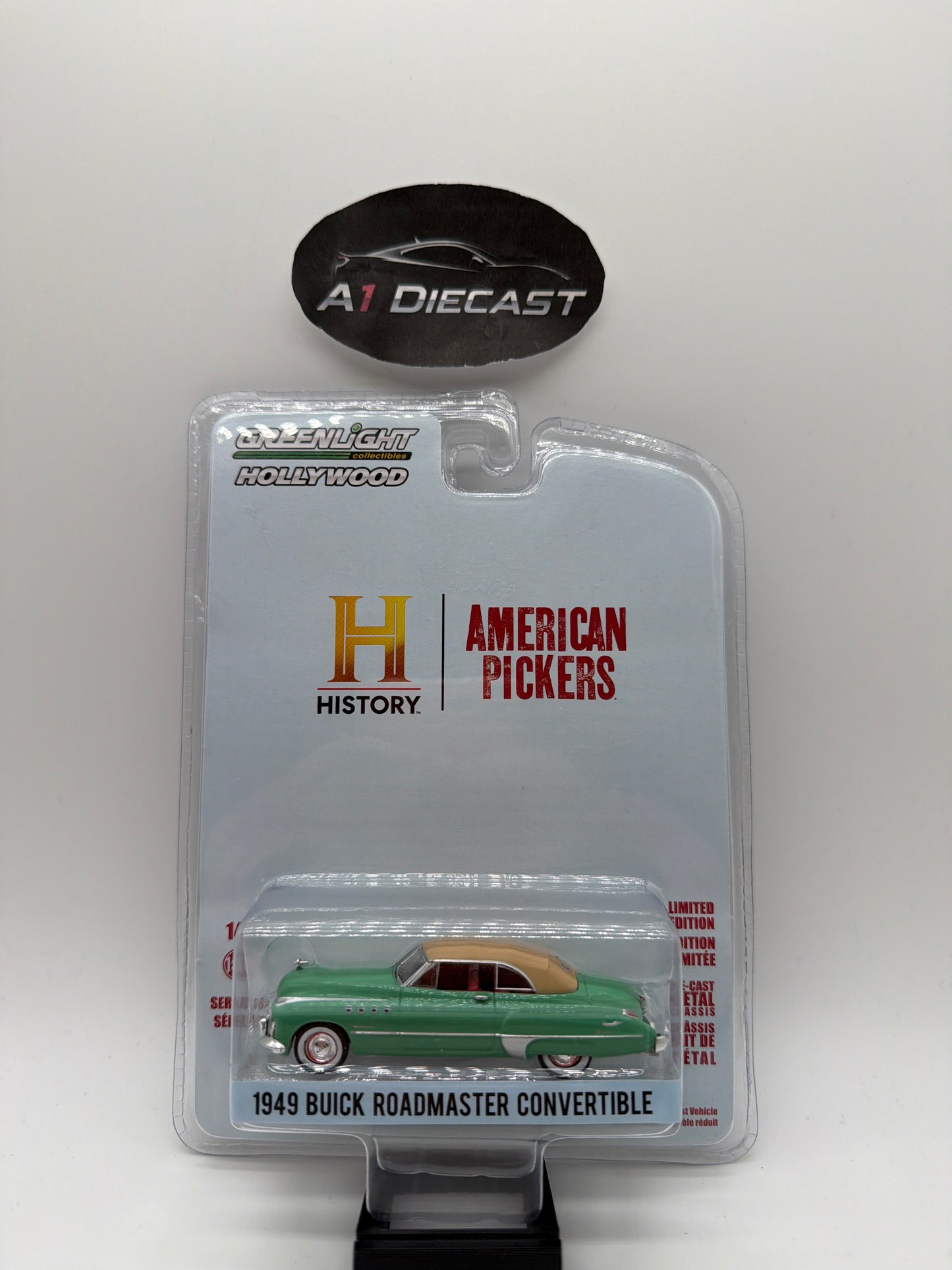 Greenlight Hollywood American Pickers 1949 Buick Roadmaster Convertible