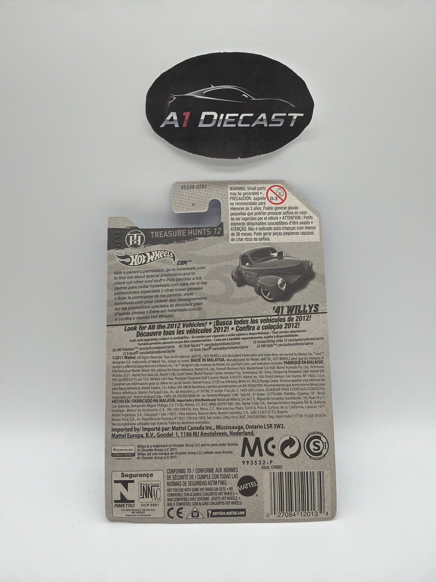 Hot Wheels ‘41 Willys Treasure Hunt