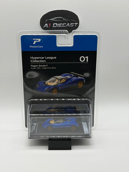 PosterCars Hypercar League Collection Pagani Zonda F
