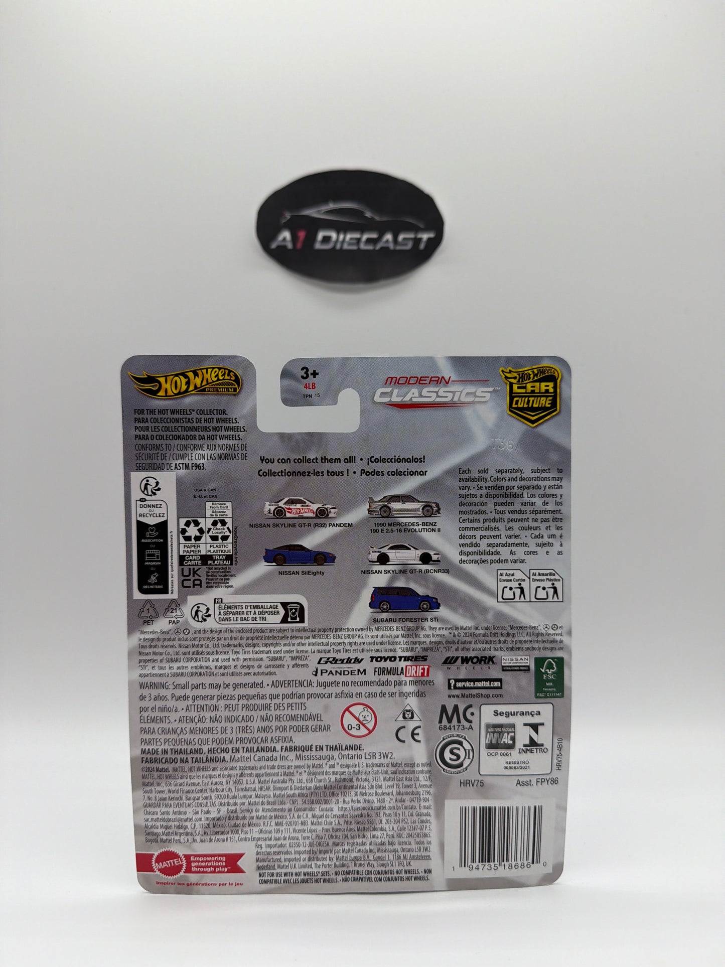 Hot Wheels Premium Car Culture Nissan SilEighty