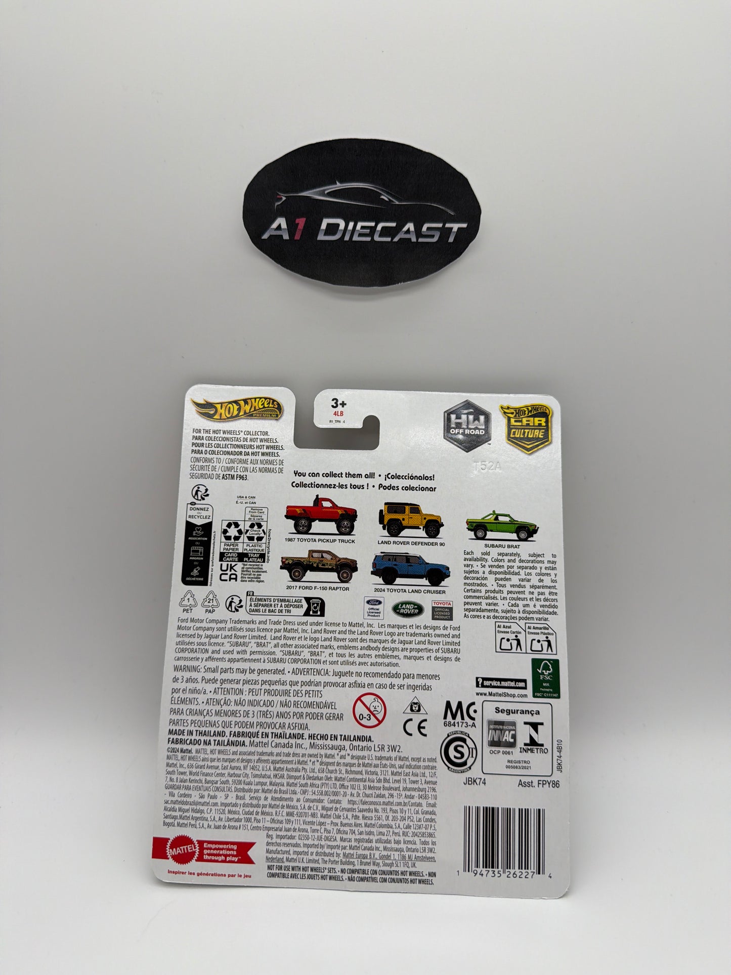 Hot Wheels Premium Car Culture Land Rover Defender 90