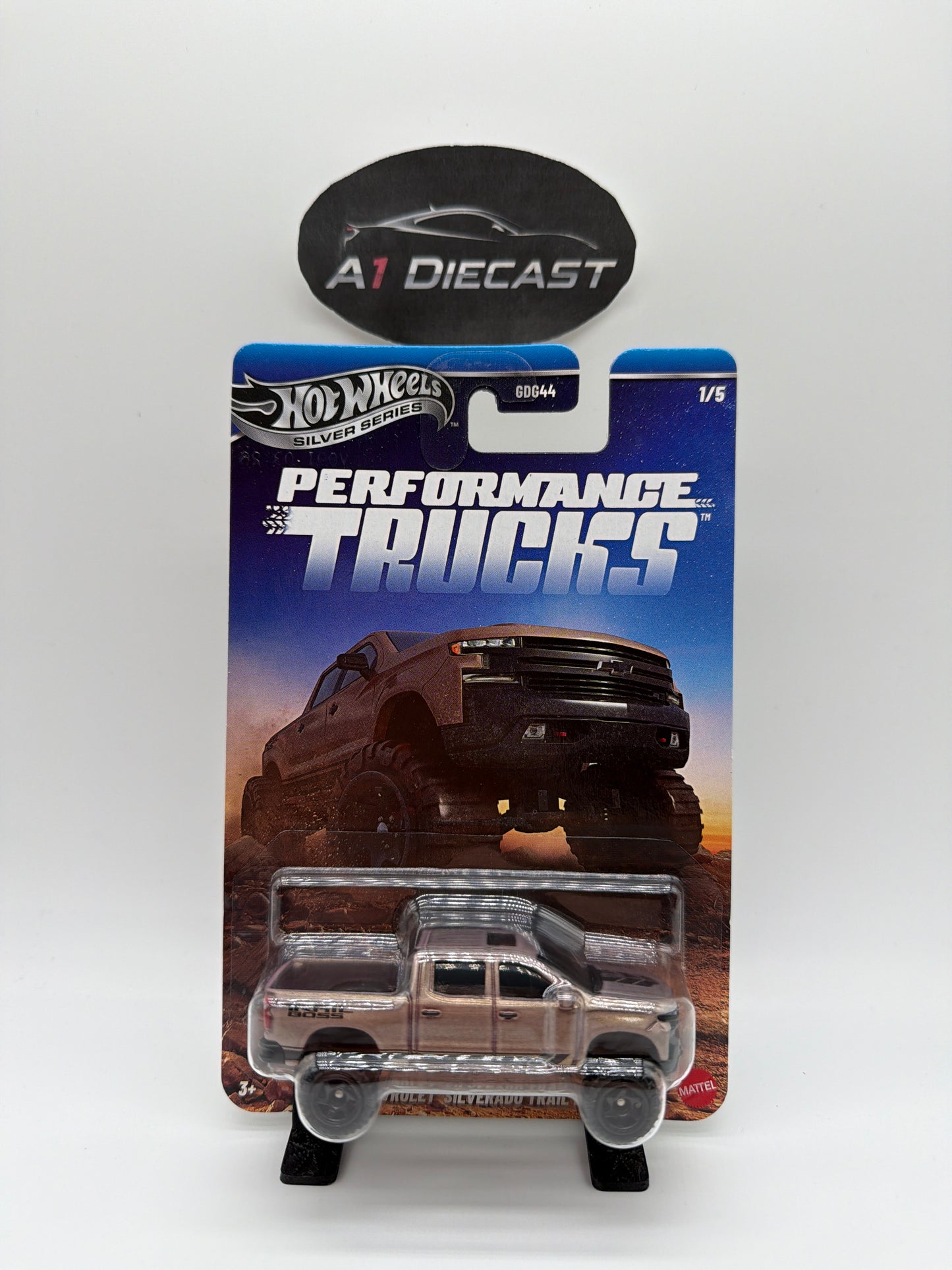 Hot Wheels Silver Series 2019 Chevrolet Silverado Trail Boss LT