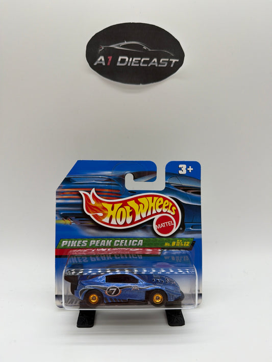 Hot Wheels Pikes Peak Celica Super Treasure Hunt Short Card