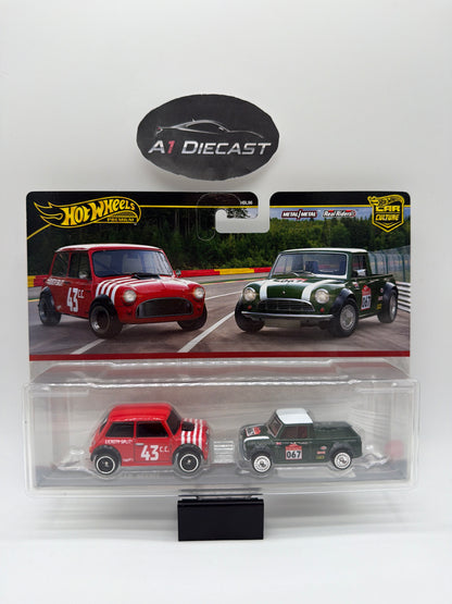 Hot Wheels Premium Car Culture Morris Mini & ‘67 Austin Mini Pickup