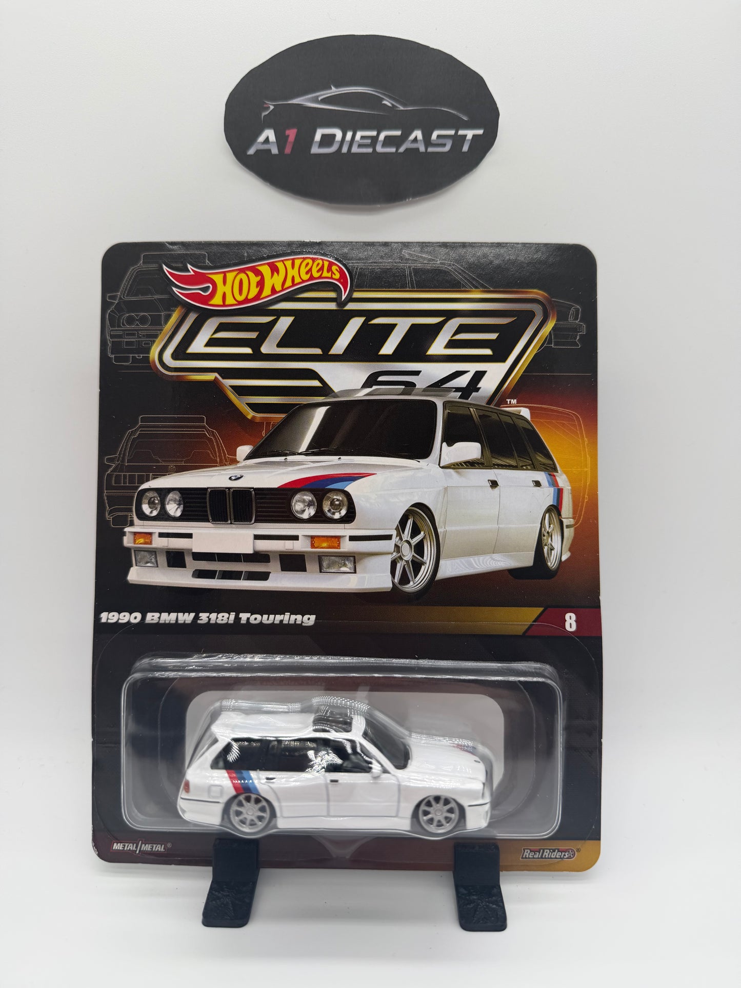 Hot Wheels Elite 64 1990 BMW 318i Touring