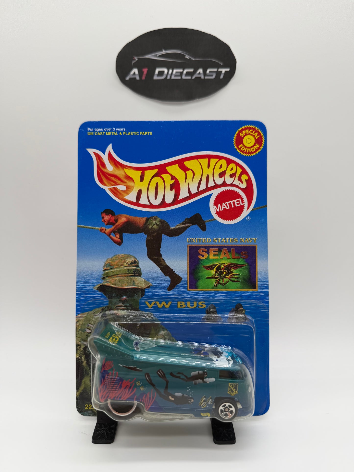 Hot Wheels Volkswagen Drag Bus United States Navy Seals