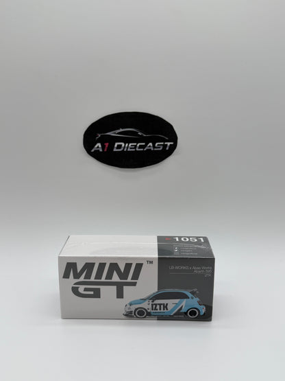 Mini GT LB-Works x Abas Works Abarth 595