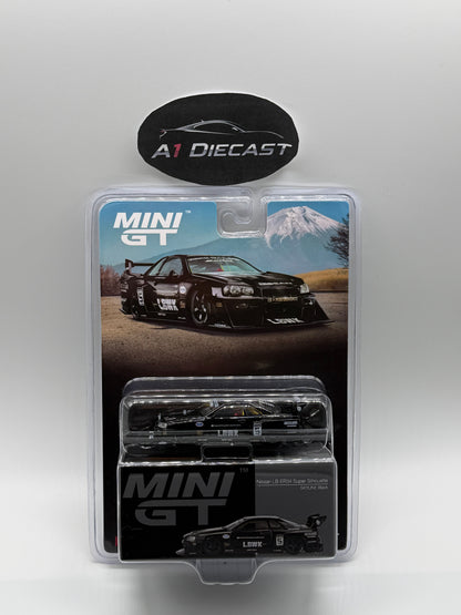 Mini GT Nissan LB-ER34 Super Silhouette