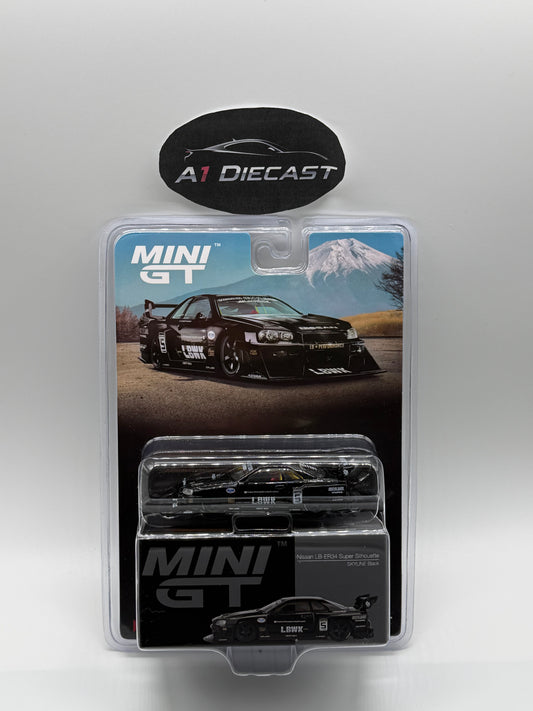 Mini GT Nissan LB-ER34 Super Silhouette