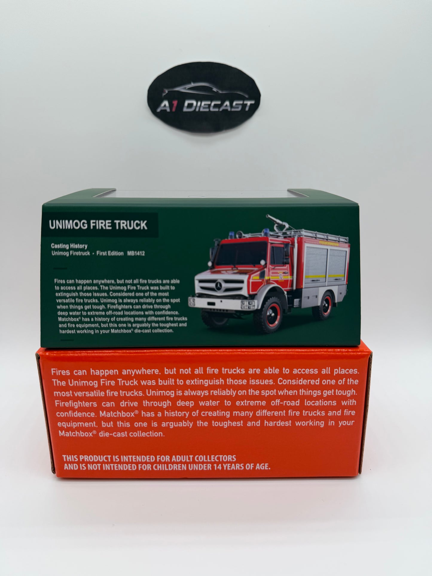 Matchbox Unimog Fire Truck