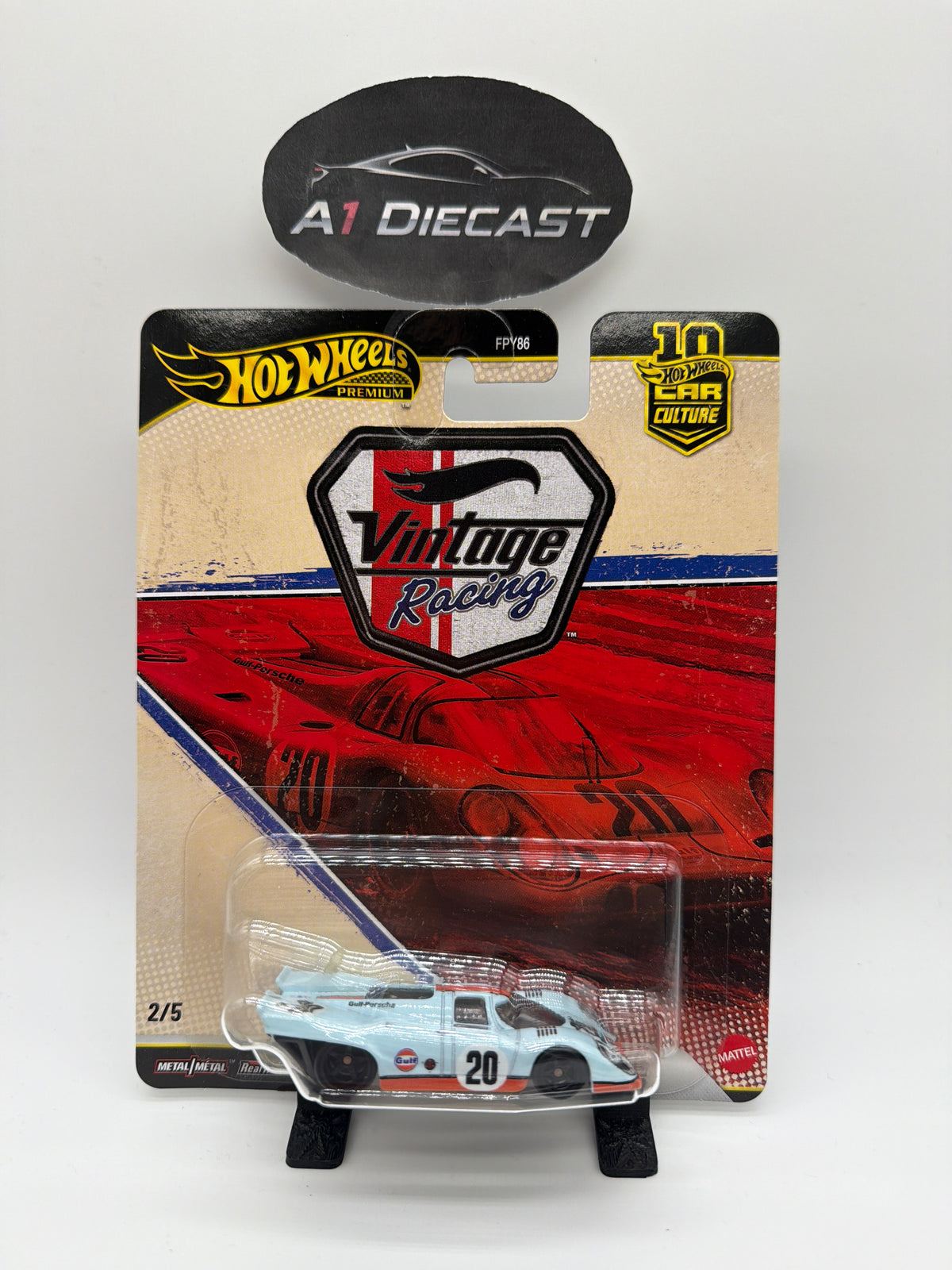 Hot Wheels Premium Car Culture Vintage Racing set of 5