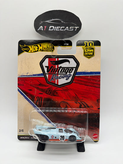 Hot Wheels Premium Car Culture Vintage Racing set of 5