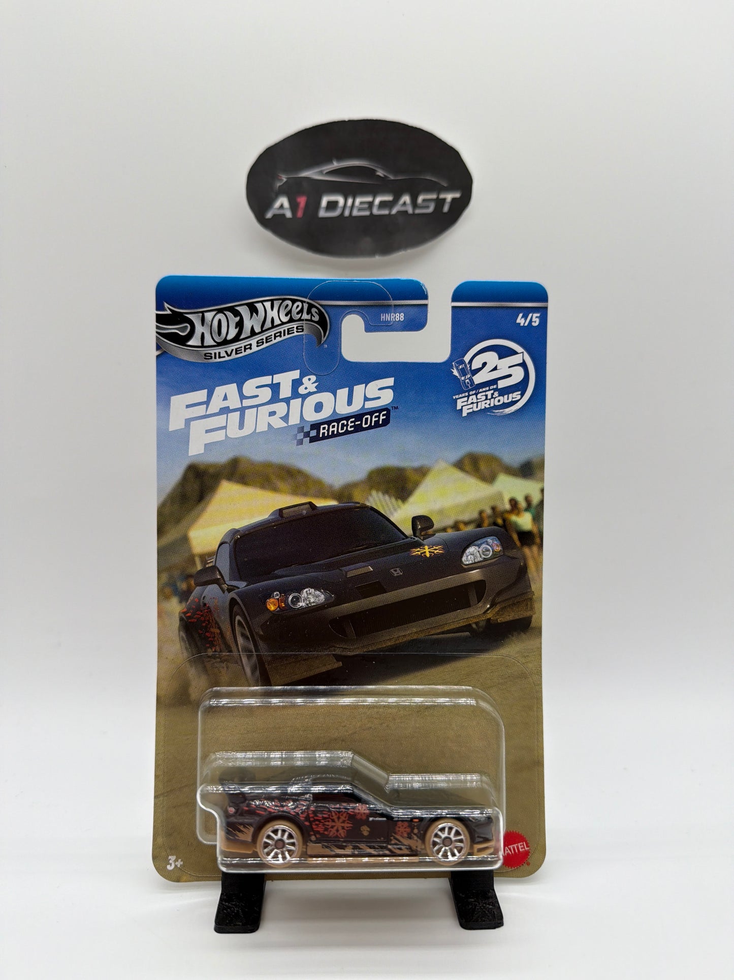 Hot Wheels Silver Series Fast & Furious Race-Off Set of 5/5