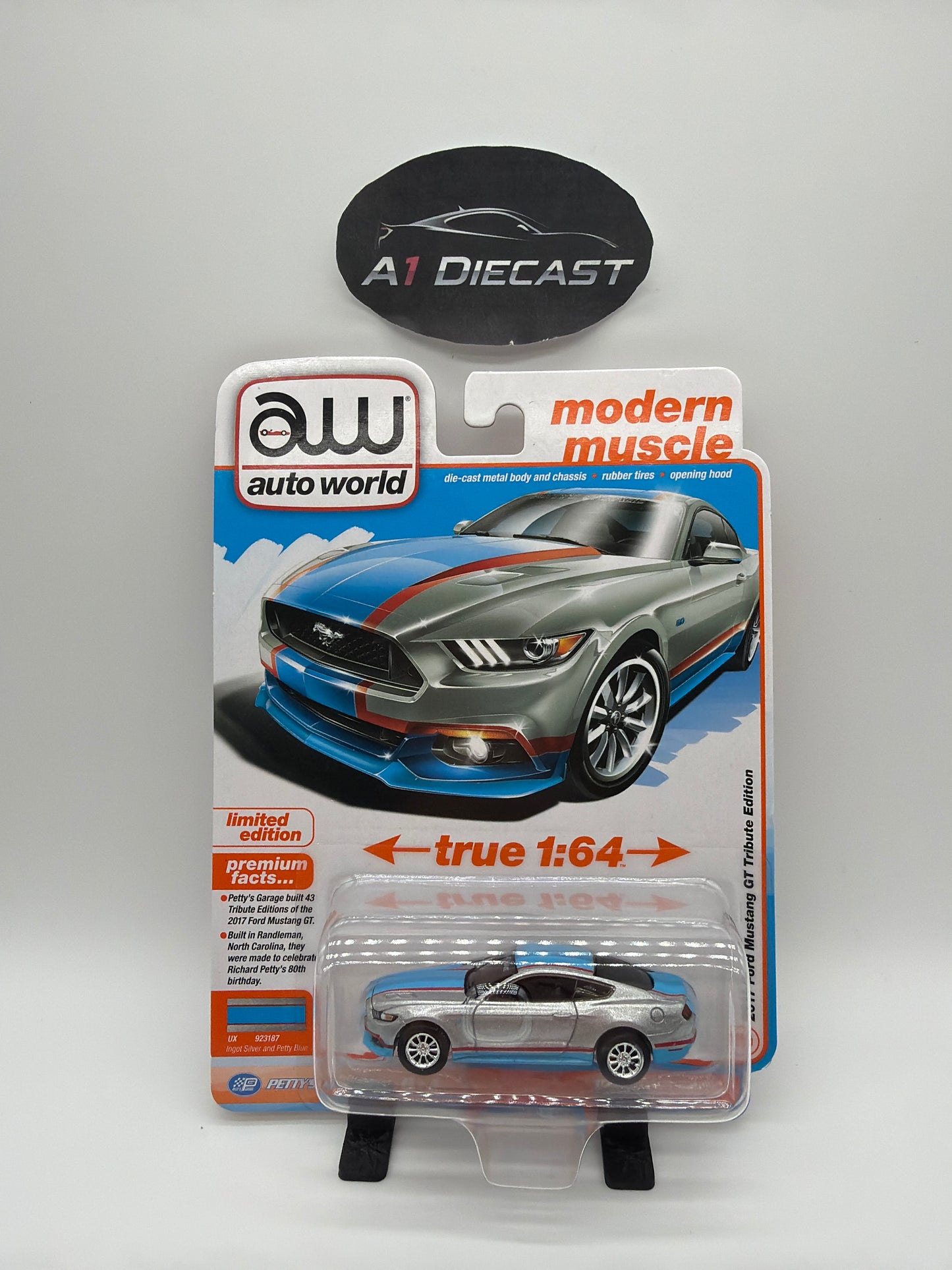 Auto World Premium 2017 Ford Mustang GT Tribute Edition