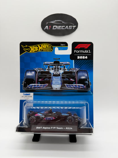 Hot Wheels Premium BWT Alpine F1 Team - A524 (#10)