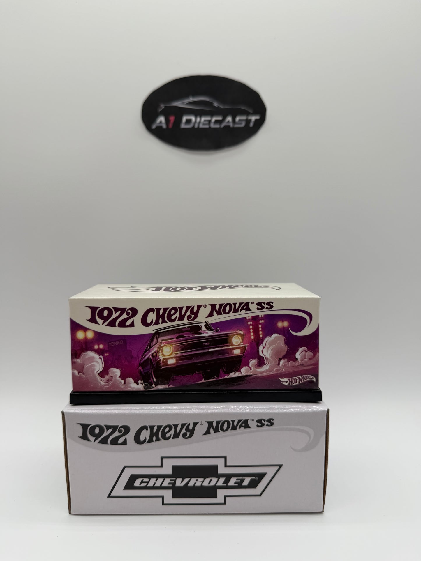 Hot Wheels Red Line Club Real Riders 1972 Chevy Nova SS