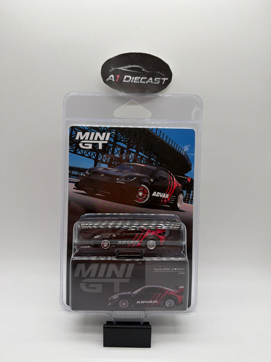 Mini GT Toyota GR86 LB*Nation Advan // 1173
