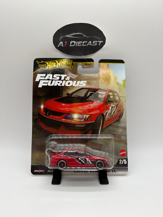 Hot Wheels Premium Fast & Furious Lancer Evolution IX