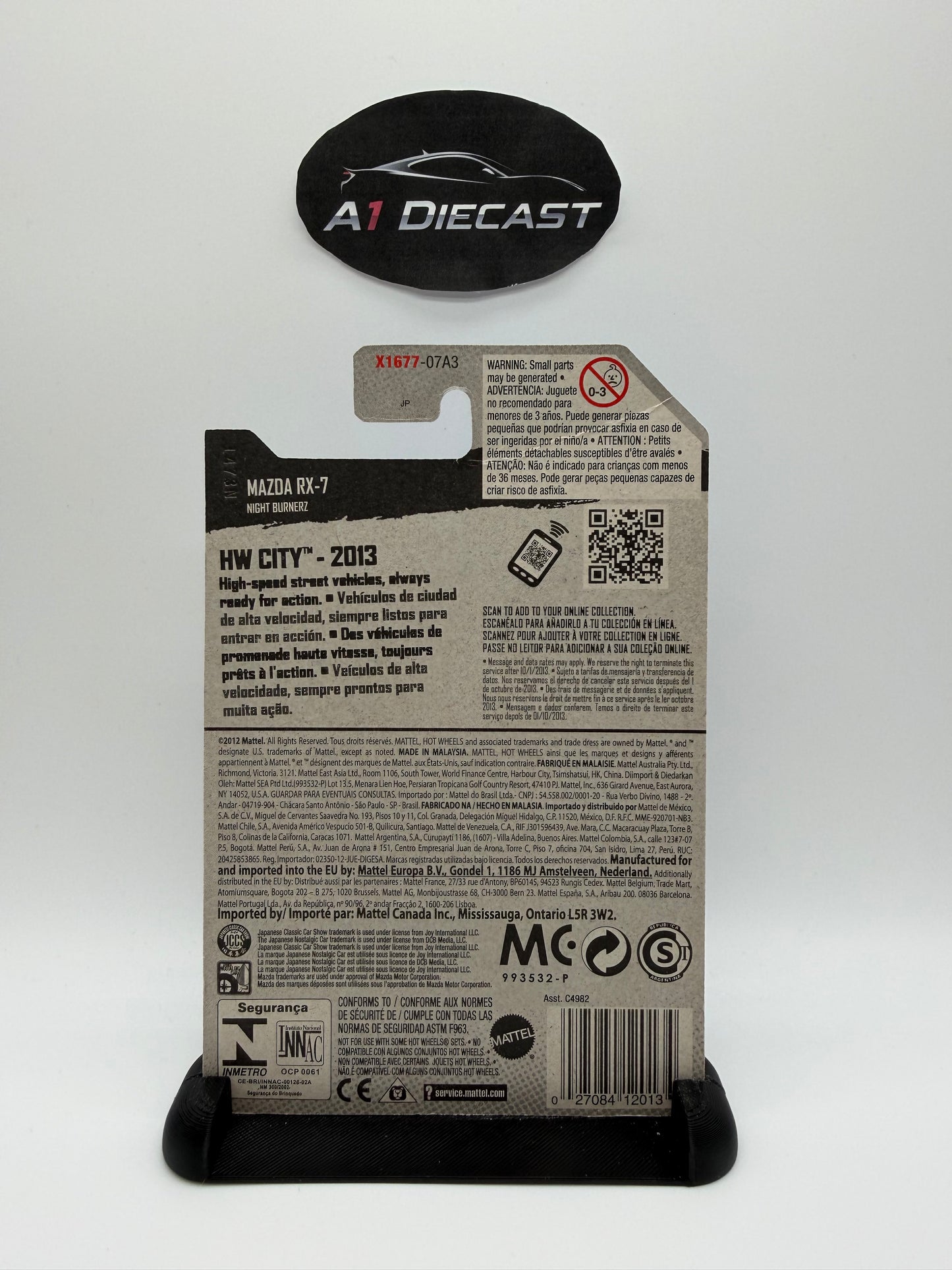Hot Wheels Mazda RX-7 Treasure Hunt