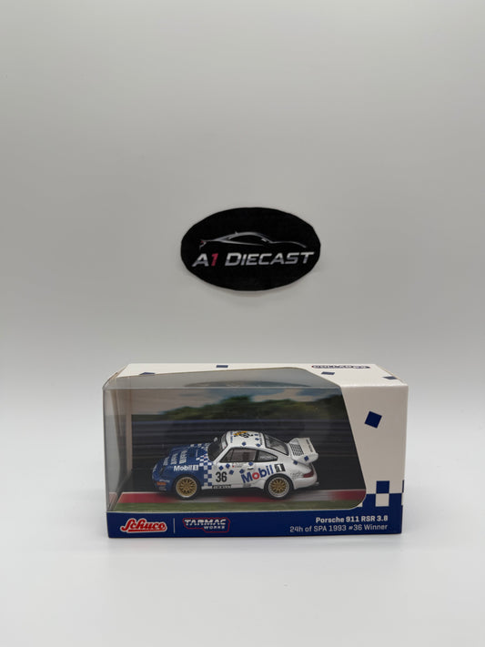 Tarmac Works - Schuco Porsche 911 RSR 3.8 24h of SPA 1993#36 Winner