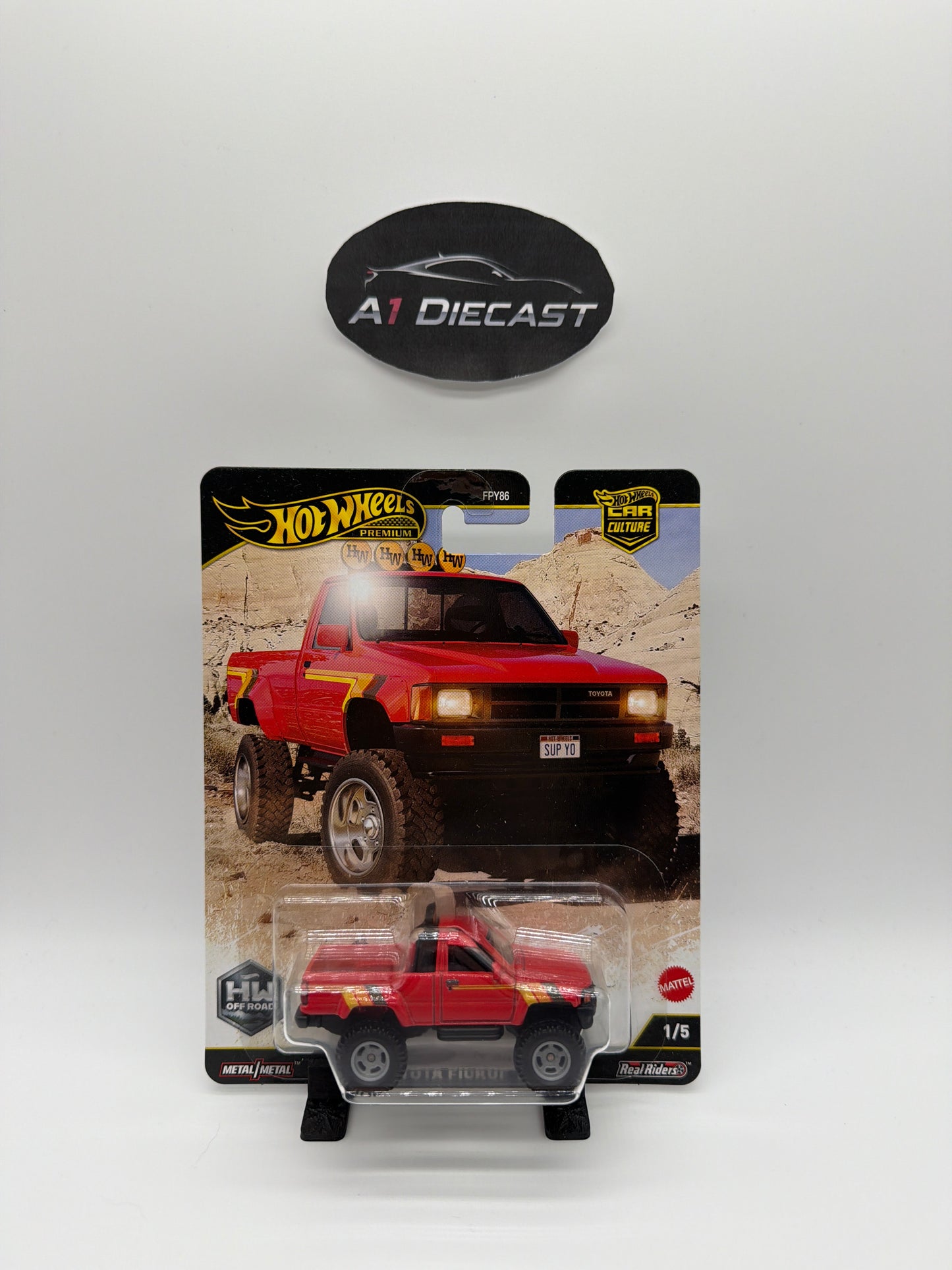 Hot Wheels Premium Car Culture 1987 Toyota Pickup Truck