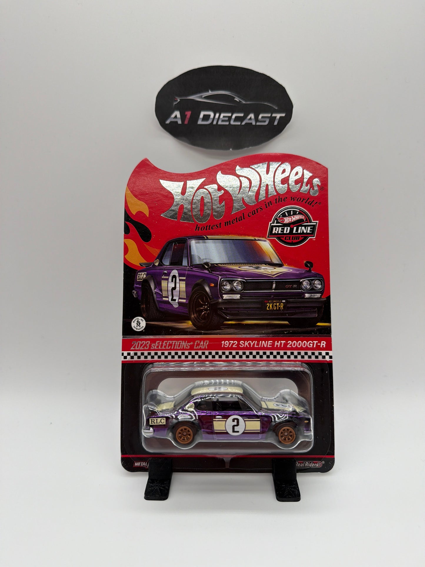 Hot Wheels Red Line Club 1972 Skyline HT 2000GT-R