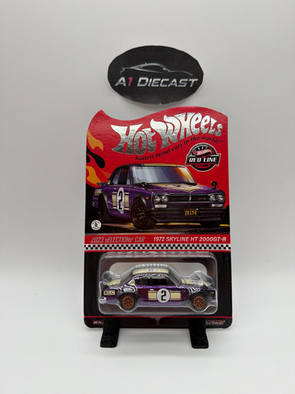 Hot Wheels Red Line Club 1972 Skyline HT 2000GT-R