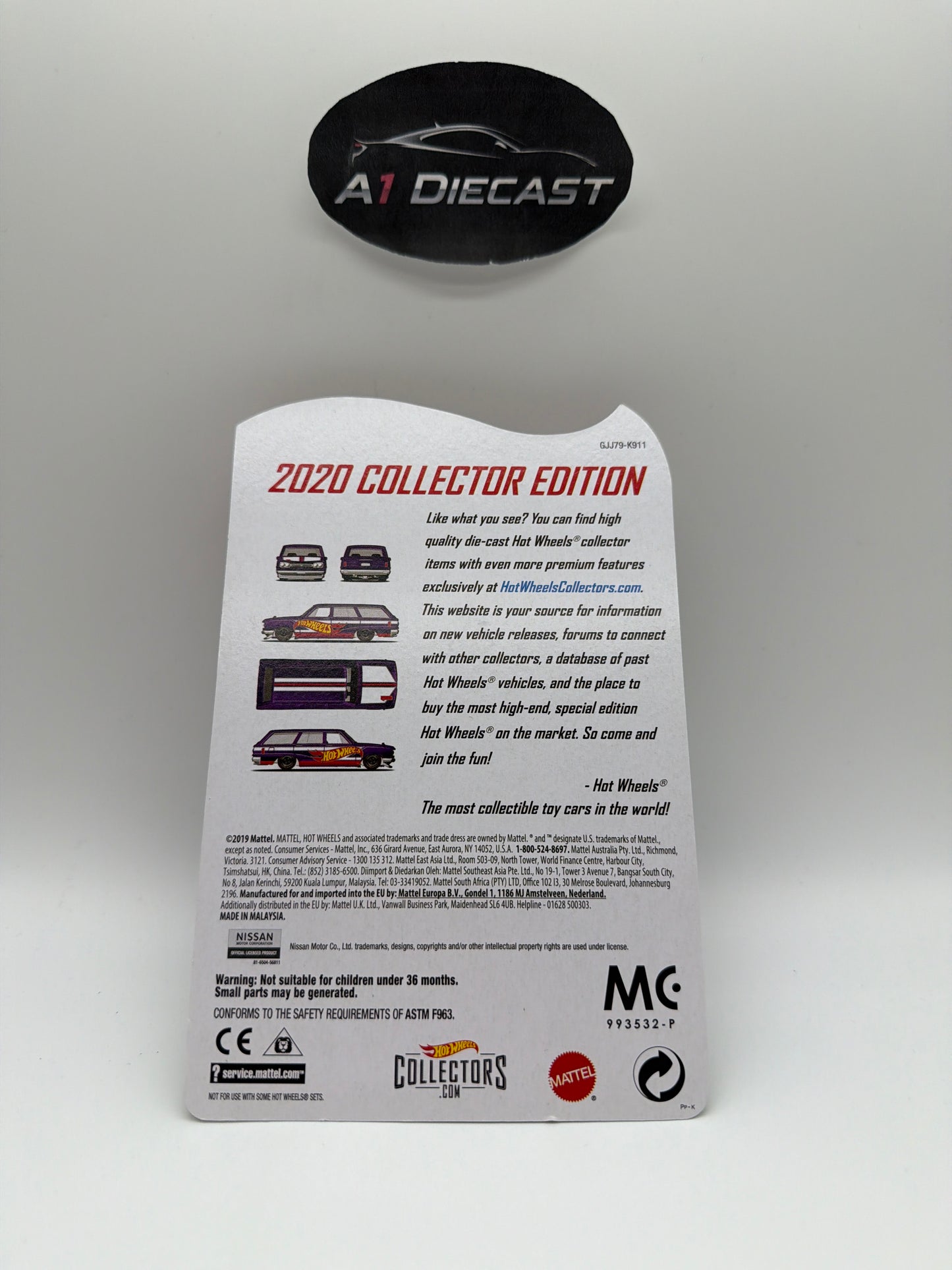 Hot Wheels 2020 Collector Edition ‘69 Nissan Skyline Van