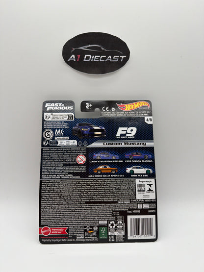 Hot Wheels Premium Fast & Furious Custom Mustang