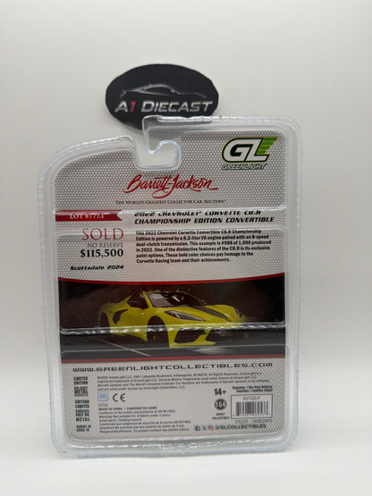 Greenlight Barrett-Jackson 2022 Chevrolet Corvette C8.R Convertible