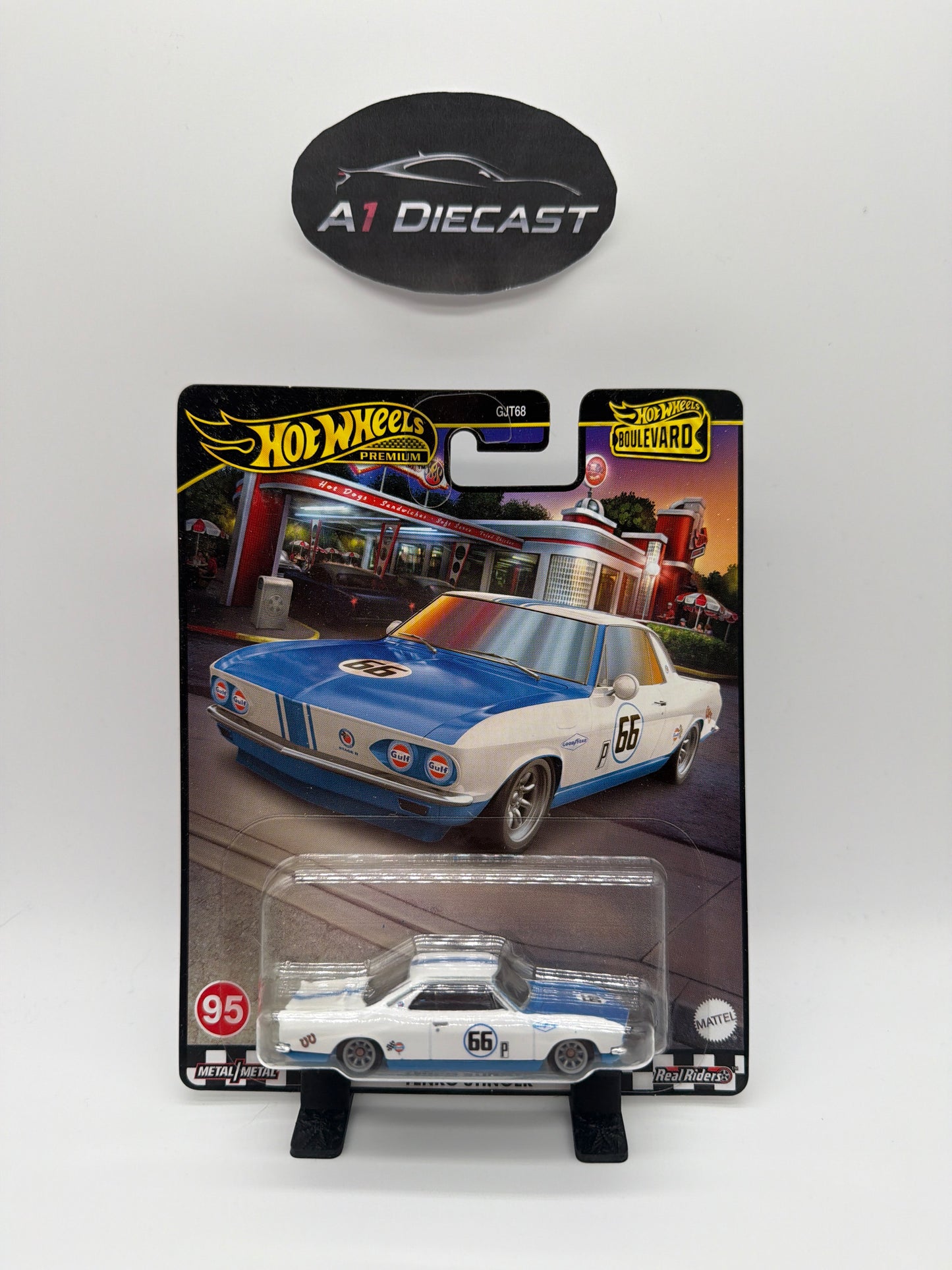 Hot Wheels Premium Boulevard ‘66 Chevrolet Corvair Yenko Stinger