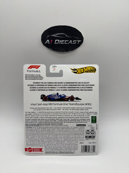 Hot Wheels Premium Visa Cash App RB Formula One Team/Équipe (#30)