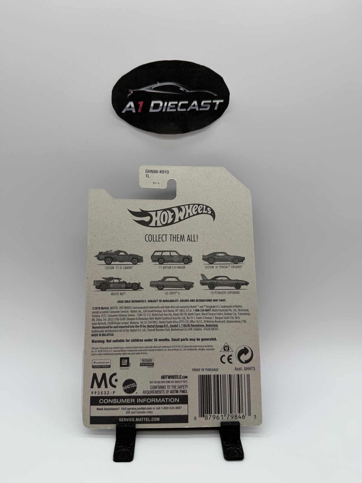 Hot Wheels 50th Anniversary Set with Chase
