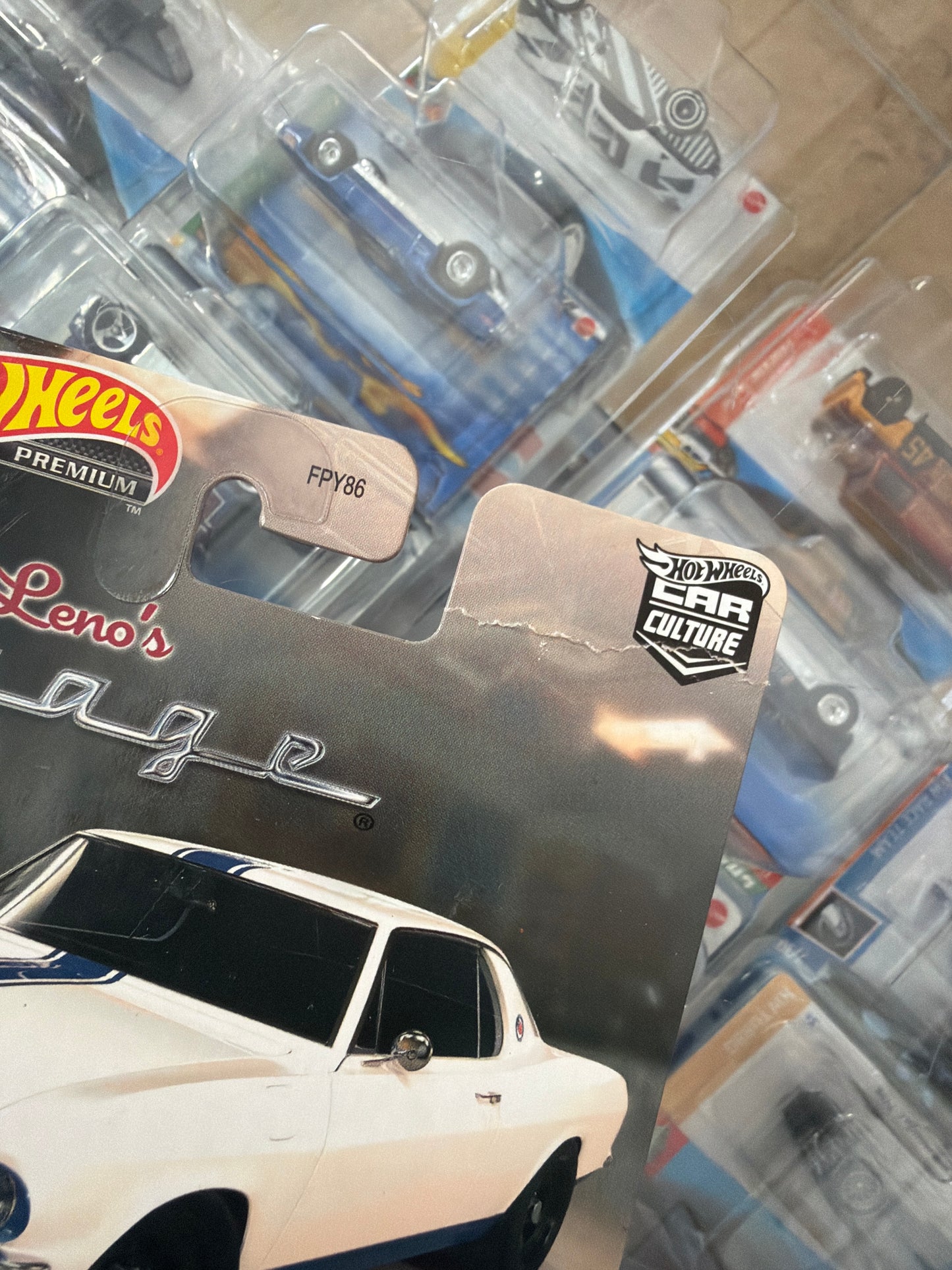 Hot Wheels Premium Car Culture Gay Leno’s Garage ‘66 Chevrolet Corvair Yenko Stinger