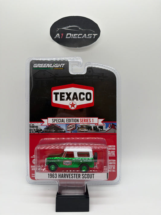 Greenlight Texaco 1963 Harvester Scout Chase