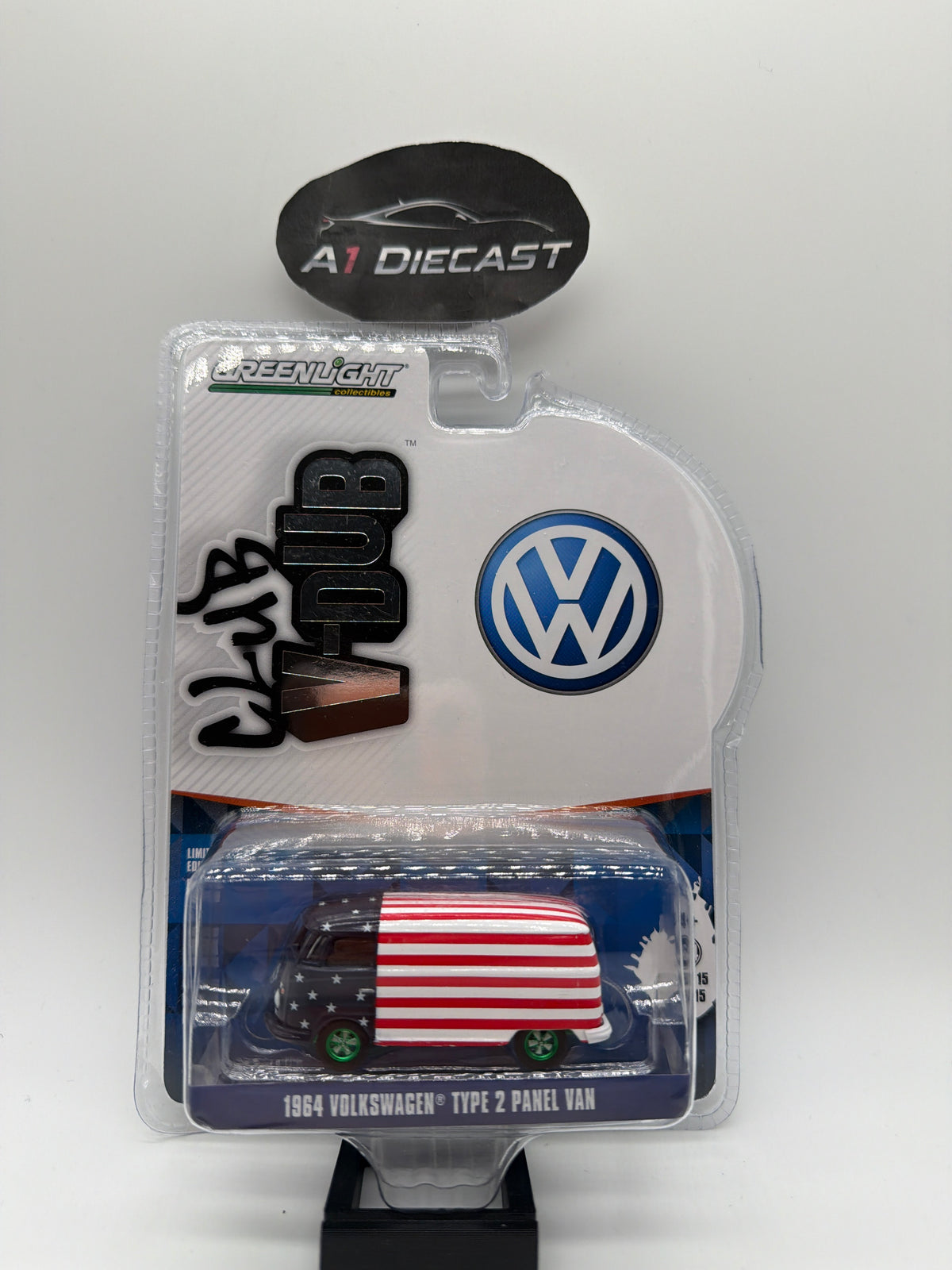GreenLight V-Dub Club 1964 Volkswagen Type 2 Panel Van