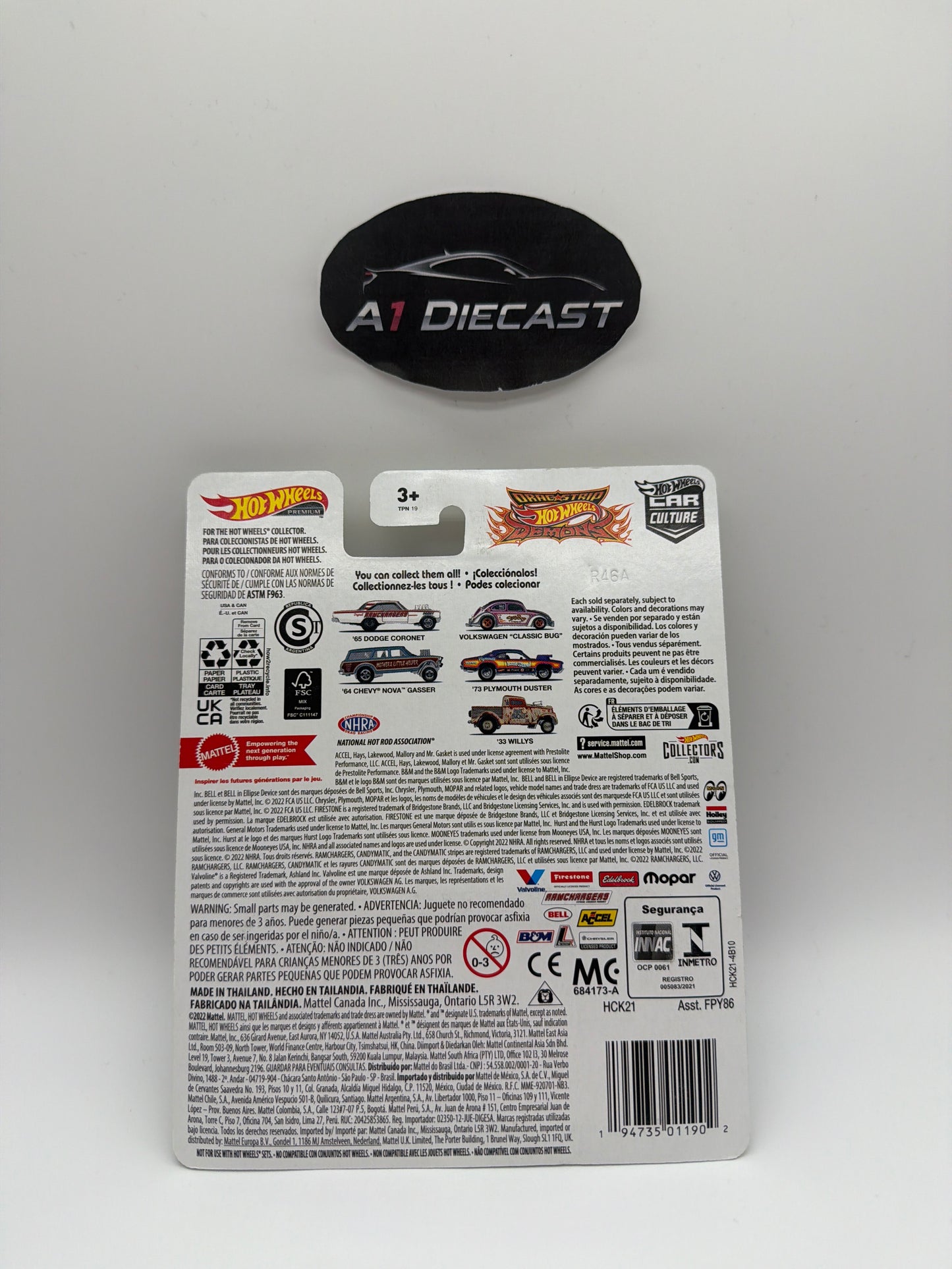 Hot Wheels Premium Car Culture ‘64 Chevy Nova Gasser