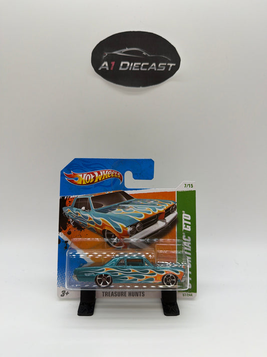 Hot Wheels ‘64 Pontiac GTO Treasure Hunt Short Card