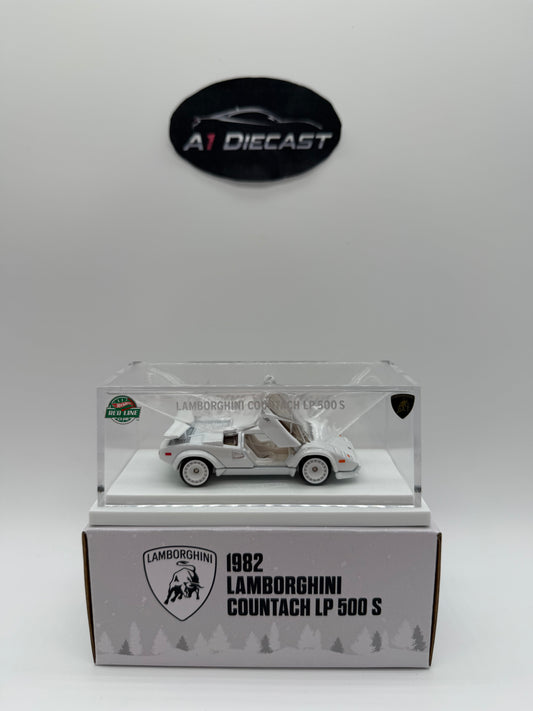 Hot Wheels Red Line Club Real Riders 1982 Lamborghini Countach LP 500S