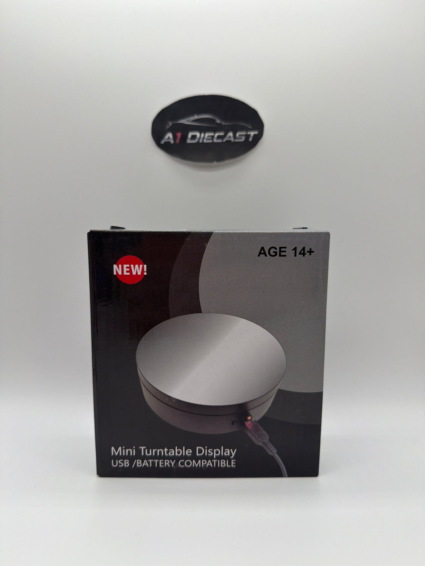 Mini Turntable Display USB/Battery Compatible