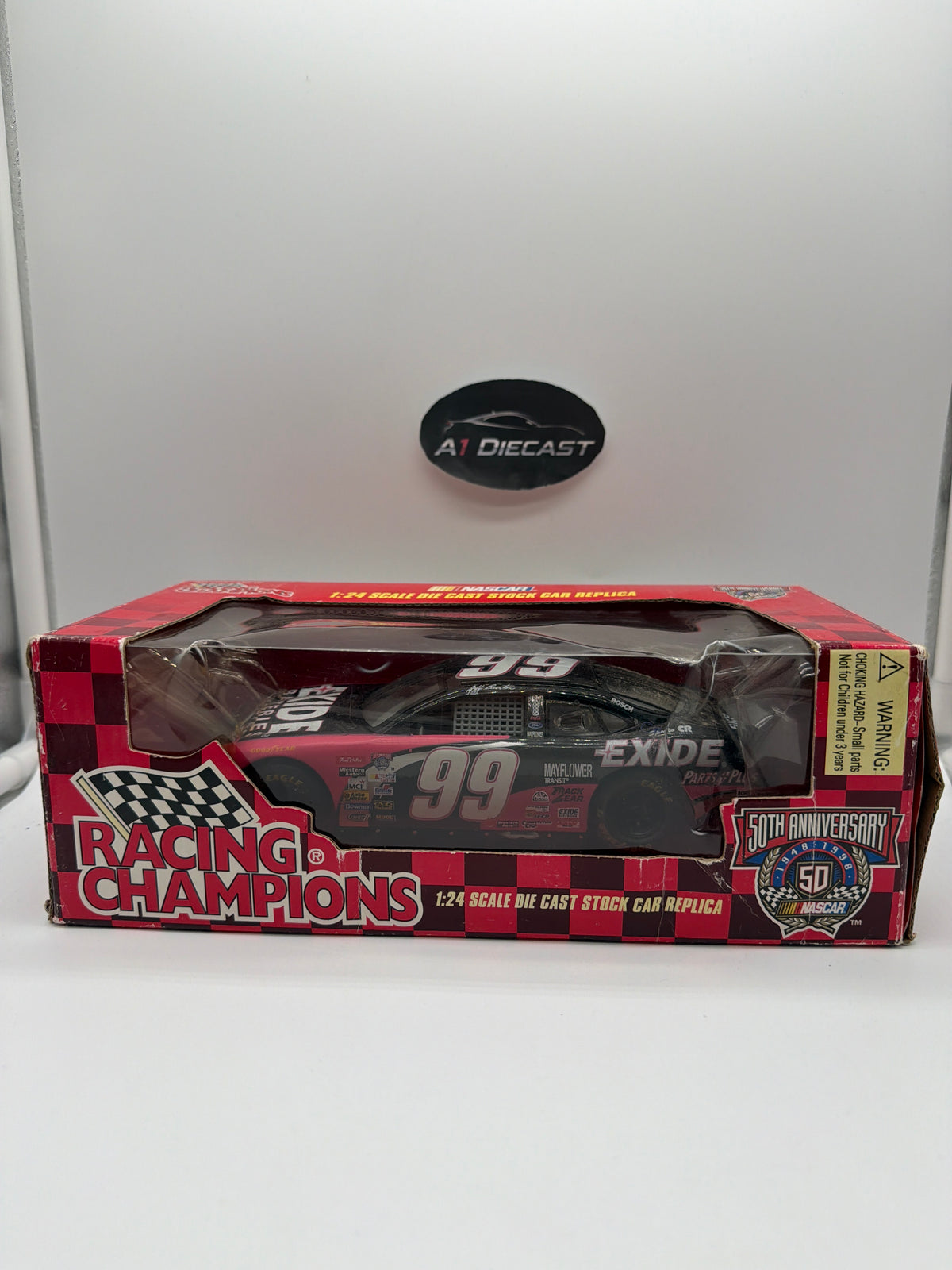 Racing Champions #99 Exide Batteries - Nascar 50th Anniversary