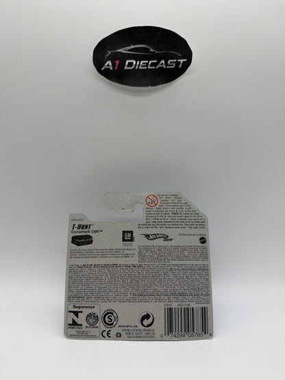 Hot Wheels Corvette C6R Treasure Hunt Short Card